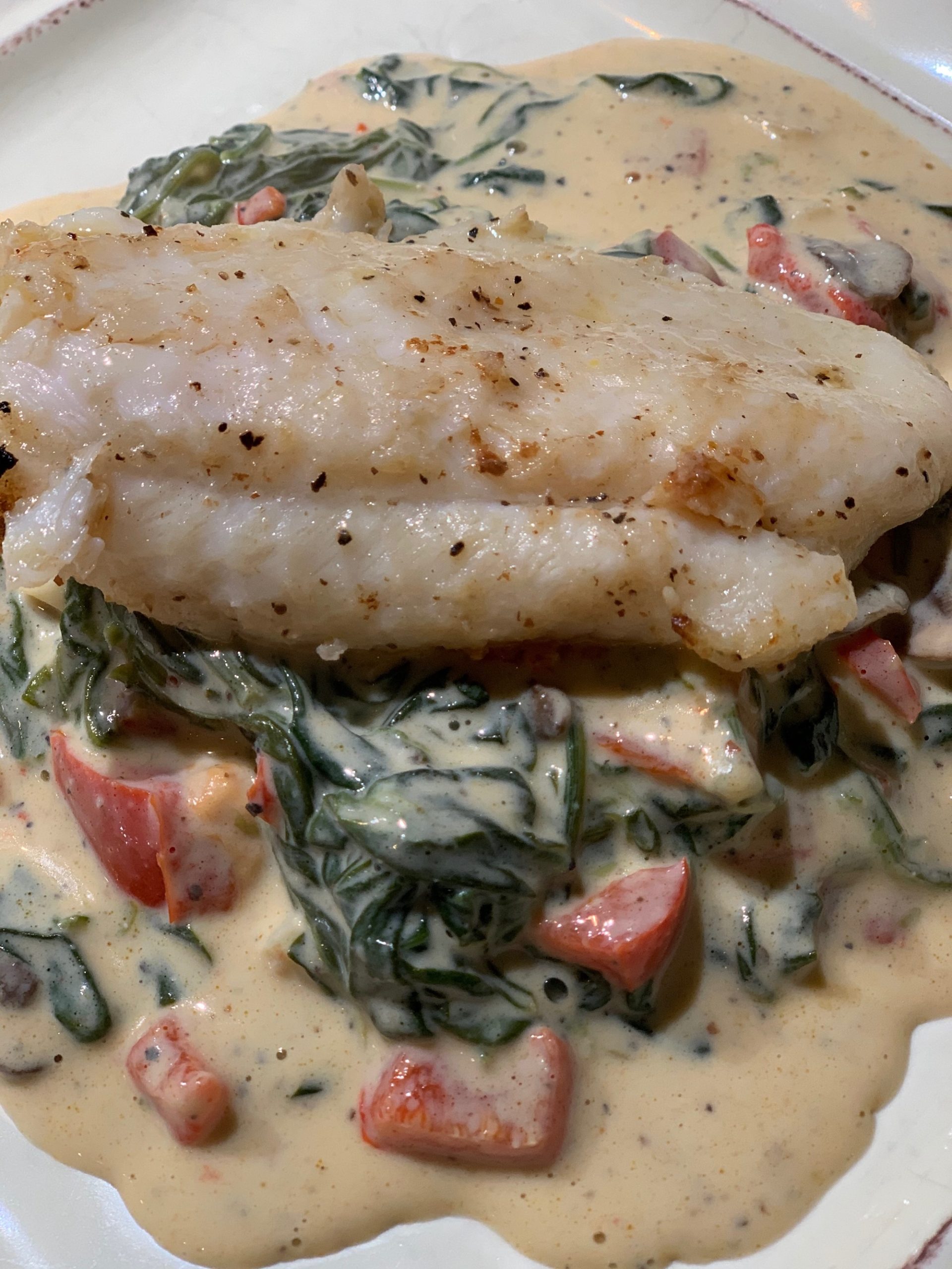 Fish Florentine