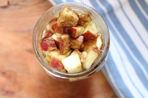 Pumpkin-Apple Pie Overnight Oats