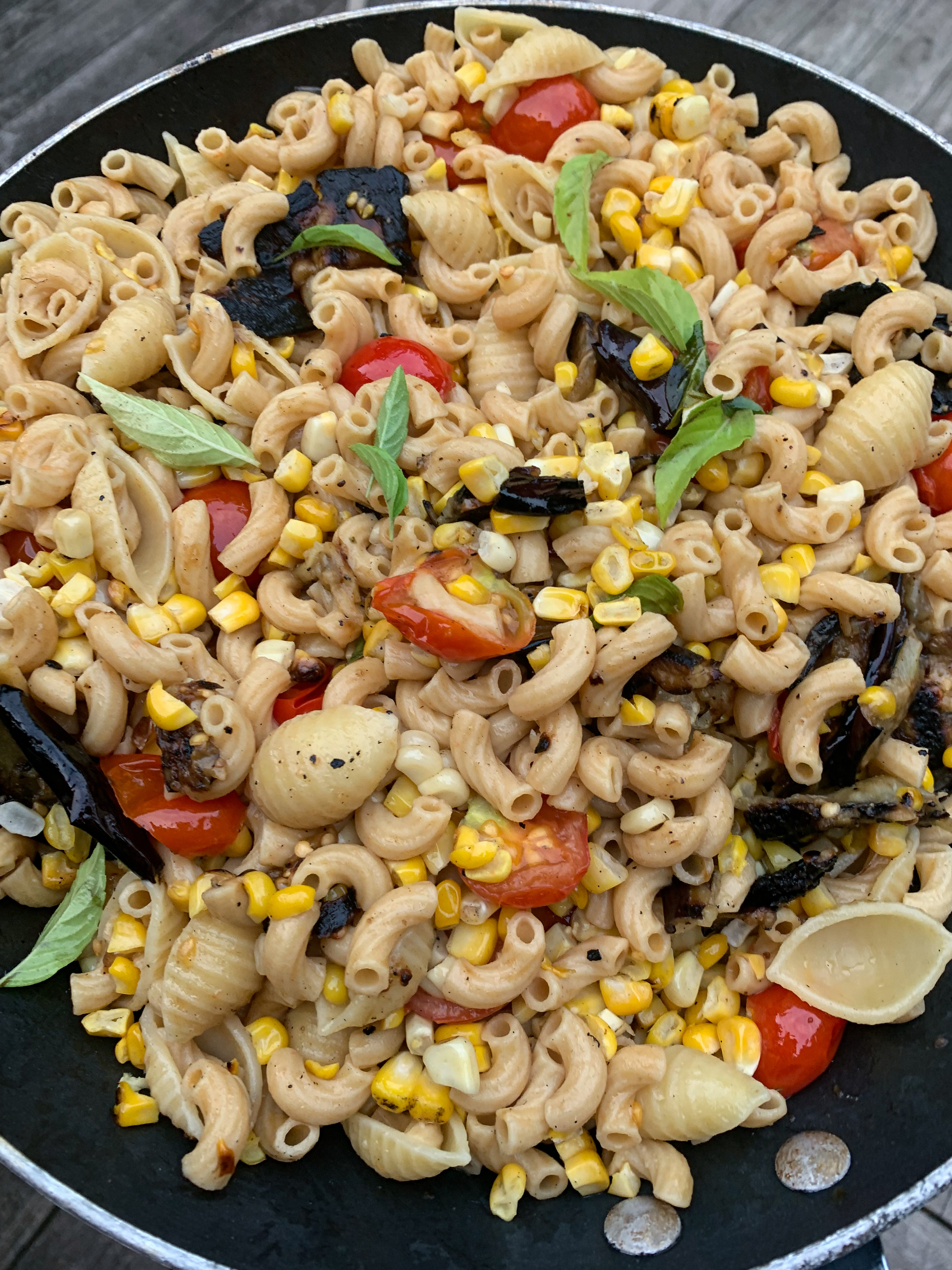 Summer Garden Veggie Pasta Salad