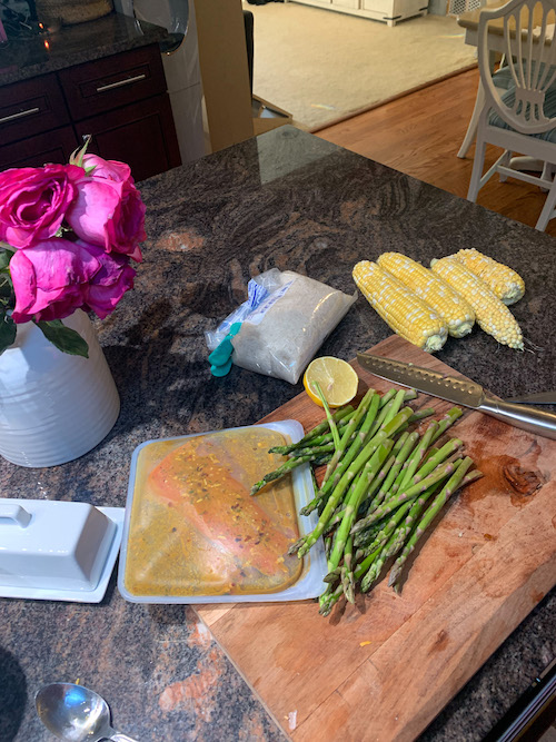 Lyss’ Spicy Sheet Pan Salmon